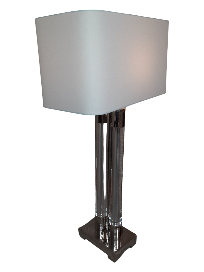 Chrome Stand Lamp
