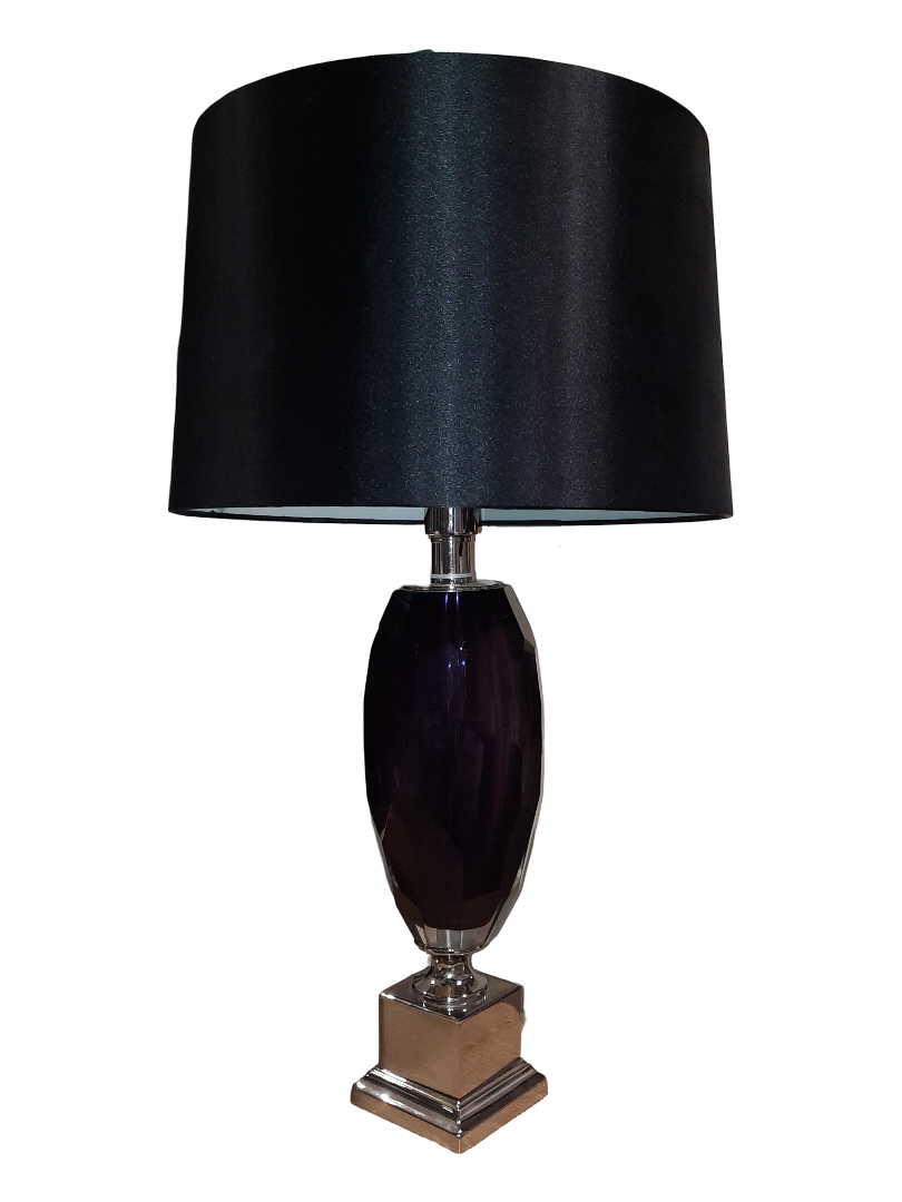 Minimalist Purple Sleek Lamp
