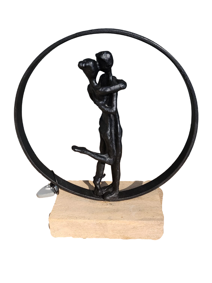 Lovers Embrace Statue