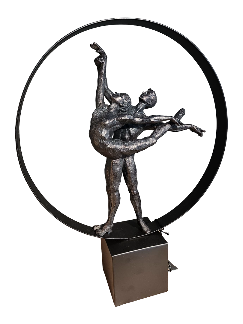 Couples Dancing Statue