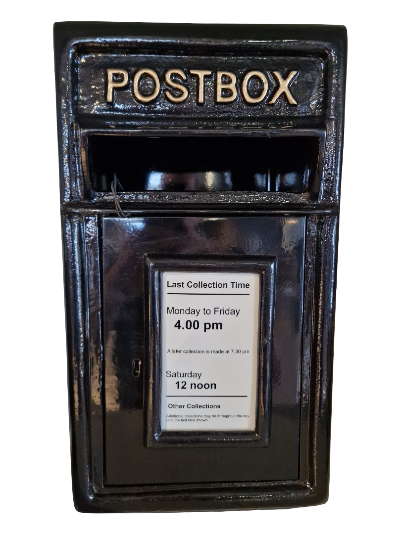 Black Postbox