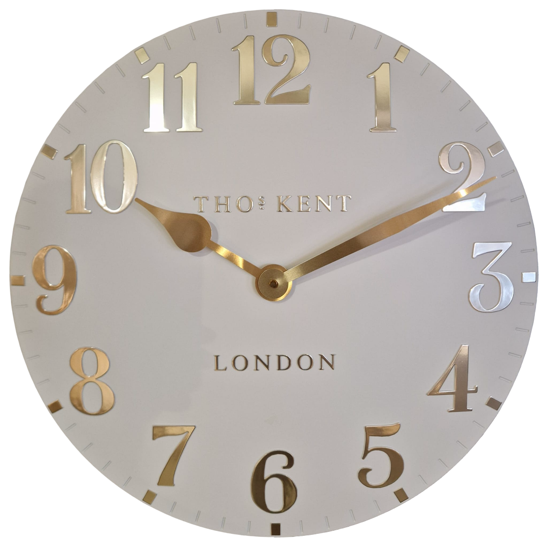 Thomas Kent White Clock
