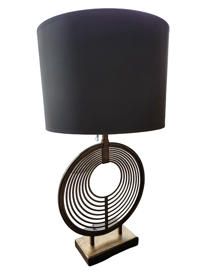 Concentric Ring Pattern Lamp