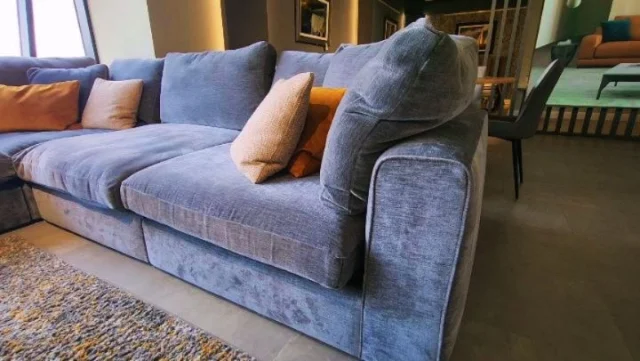 The Niagra sofa in crushed velvet grey: where 'I'm just resting my eyes' means 'I'm never leaving this couch again'.
.
.
.
.
.
.
.
.
.
.
.
.
#FurnitureShowroom #HomeDecor #InteriorDesign #FurnitureDesign #HomeInspiration #ModernFurniture #LuxuryFurniture #InteriorInspo #FurnitureGoals #FurnitureAddict #belfast #cozyfurniture #creationsinteriors #northenireland #sofa #movienight #night #madetoorder #greyfurniture
