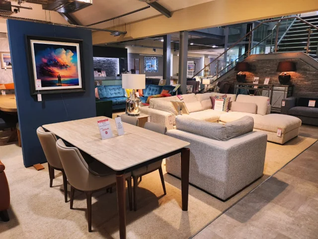 Step up to the 2nd floor of Creations Interiors, where you'll discover even more exciting offerings, and we're still not done yet! Upstairs, explore our vast selection of sofas, tables, beds, wardrobes, corner groups, and much more.
.
.
.
.
.
.
.
.
.
.
.
.
.
.
.
.
#FurnitureSale
#ShowroomDeals
#InteriorDesignSale
#NewArrivals
#LimitedOffer 
#FurnitureShowroom
#HomeDecor
#InteriorDesign
#FurnitureDesign
#HomeInspiration
#ModernFurniture
#LuxuryFurniture
#InteriorInspo
#FurnitureGoals
#FurnitureAddict 
#belfast #northernireland #creations #ni