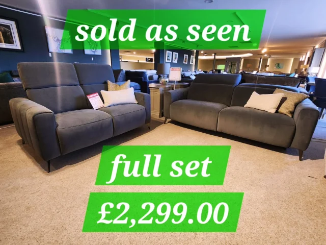 Lovely sofas galore at Creations Interiors! Ex-display models, freshly unwrapped and ready for a new home. Grab these fantastic deals - single sofas or full sets available, ready for immediate purchase!
.
.
.
.
.
.
.
.
.
.
.
.
.
.
.
#fyp #reel #northern #fabric #clearance #sofasets #readytogo #ni #belfast #Ballymena #creations #interiors #comfortable #stylish #range #green #brown #electric
